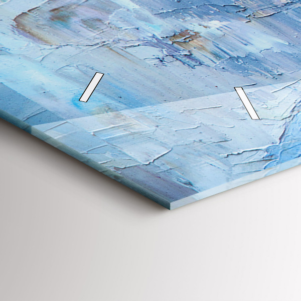 Horizontální skleněné hodiny na stěnu Mladé baletky