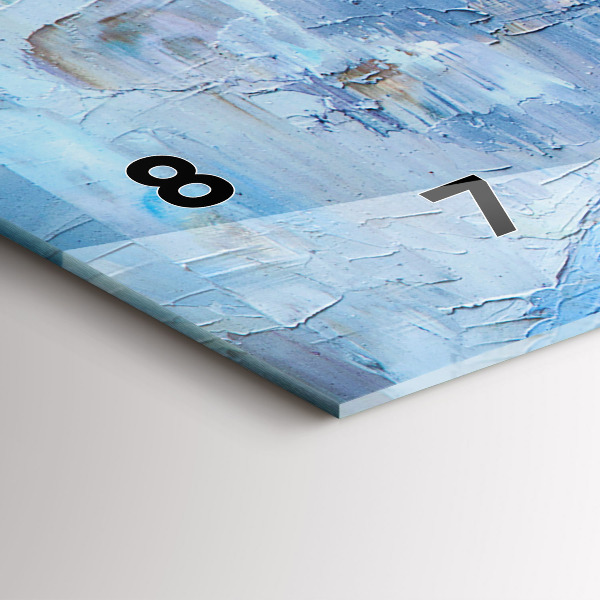 Horizontální skleněné hodiny na stěnu Mladé baletky