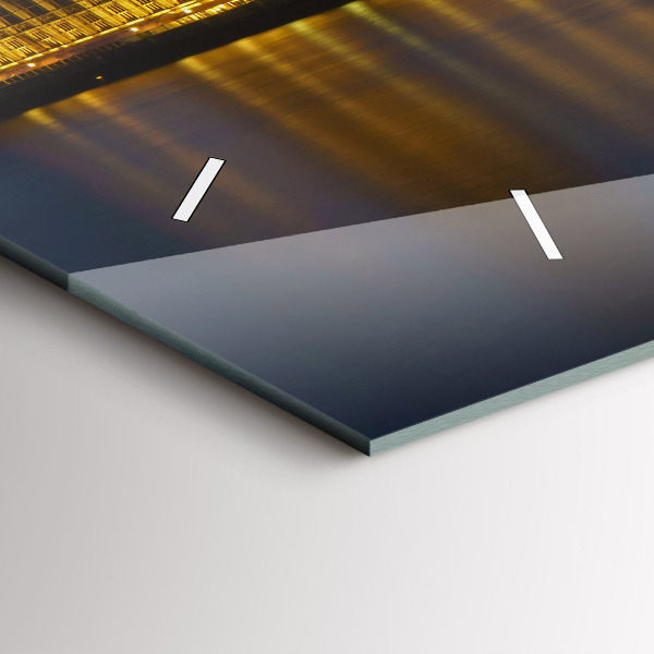 Horizontální skleněné hodiny na stěnu Winchesterský palác v Londýně