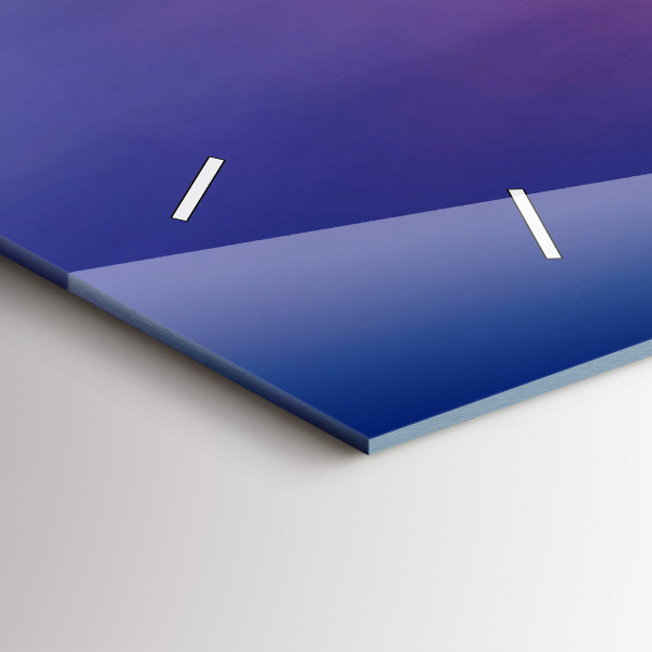 Horizontální skleněné hodiny na stěnu Titulky vzpomínek