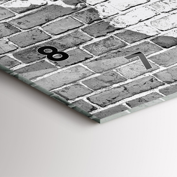 Horizontální hodiny na skle Mapa světa na zdi