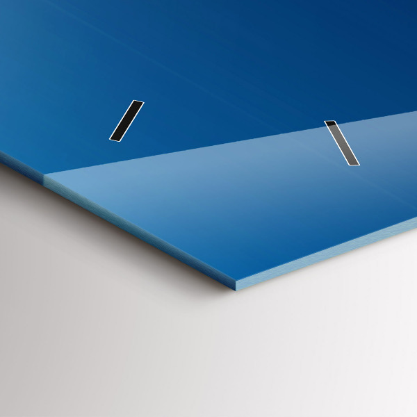 Horizontální skleněné hodiny na stěnu Ornamentální abstrakce