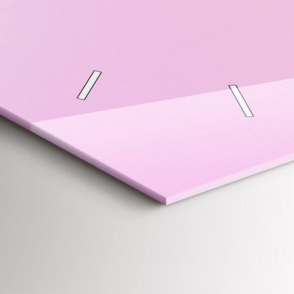 Horizontální skleněné hodiny na stěnu Srdce z květin