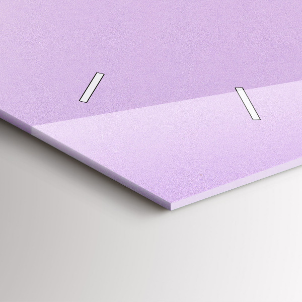 Horizontální hodiny na skle Pastelový vzor