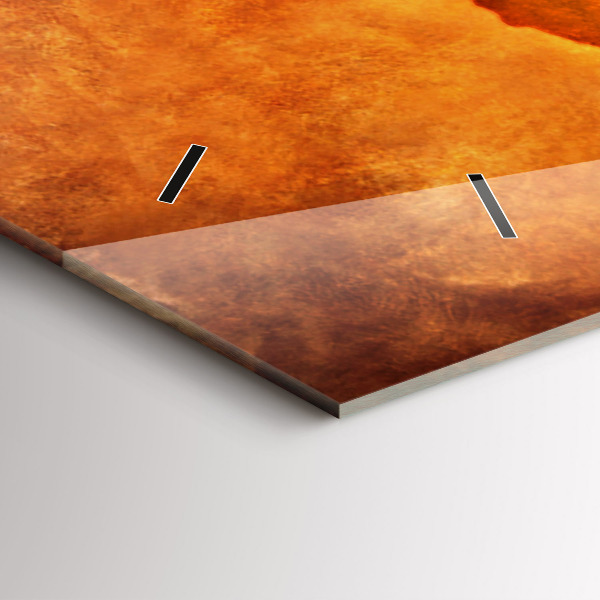 Horizontální hodiny na skle Velká mapa světa