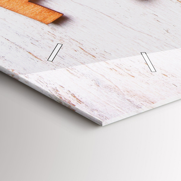 Horizontální hodiny na skle Rodinný nápis