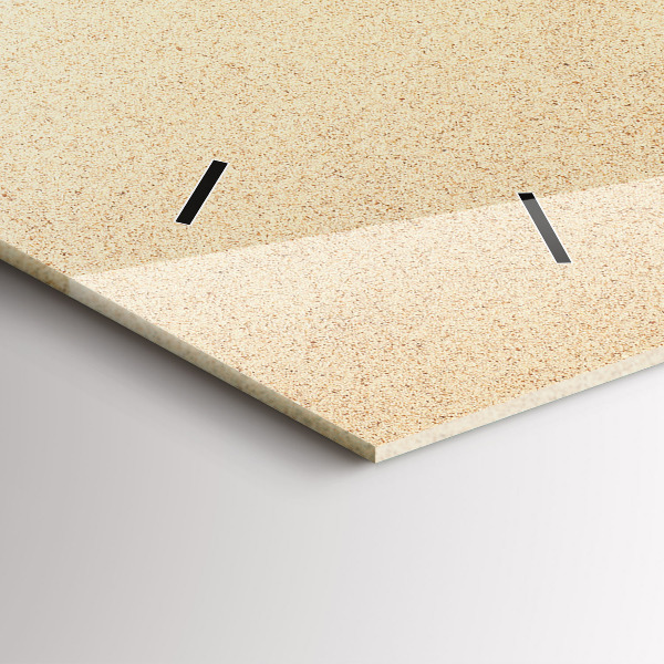 Horizontální skleněné hodiny na stěnu Letní doplňky