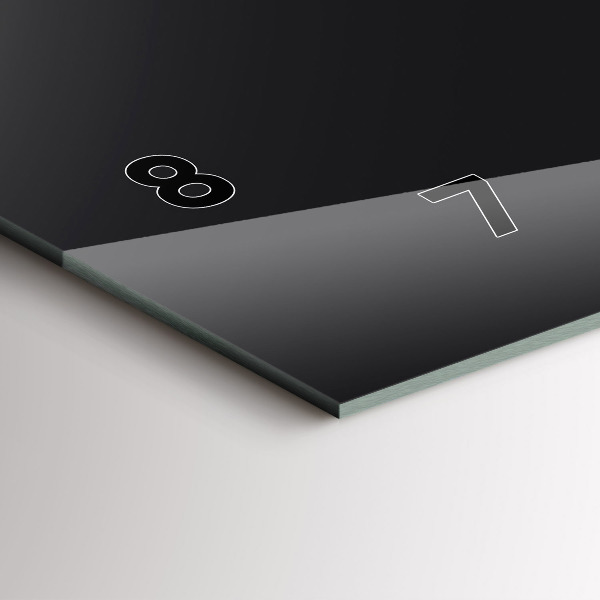 Horizontální skleněné hodiny na stěnu Fáze měsíce a přesýpací hodiny