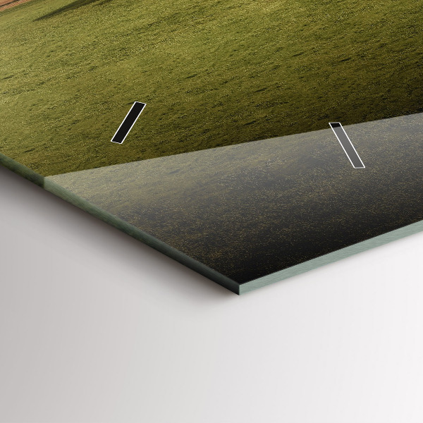 Horizontální hodiny na skle Stonehenge Nimbostratus