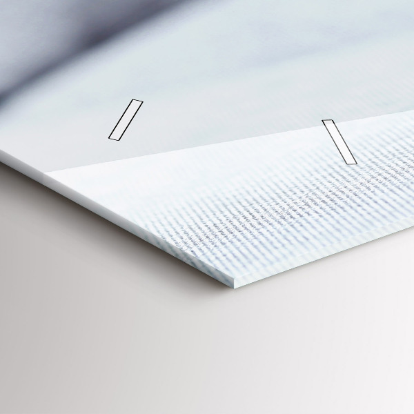 Horizontální hodiny na skle Kočka na pohovce