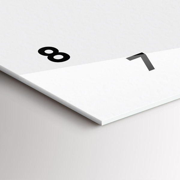 Horizontální skleněné hodiny na stěnu Módní žena