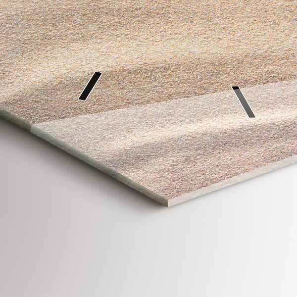 Horizontální skleněné hodiny na stěnu Doplňky na dovolenou