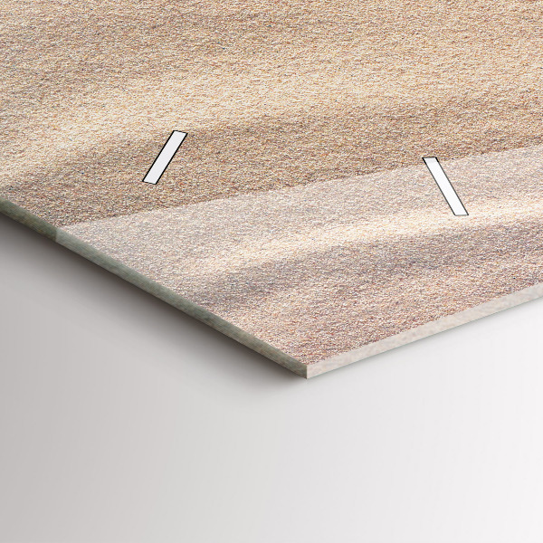 Horizontální skleněné hodiny na stěnu Doplňky na dovolenou