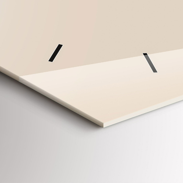 Horizontální skleněné hodiny na stěnu Muž s dýmkou