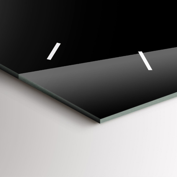 Horizontální skleněné hodiny na stěnu Láhev vína