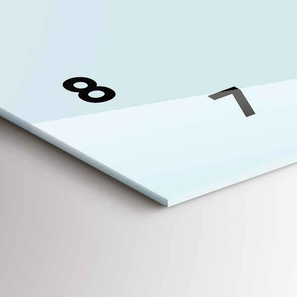 Horizontální skleněné hodiny na stěnu Psí štěně