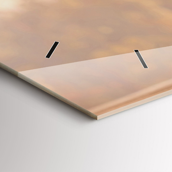 Horizontální skleněné hodiny na stěnu Lahve vína