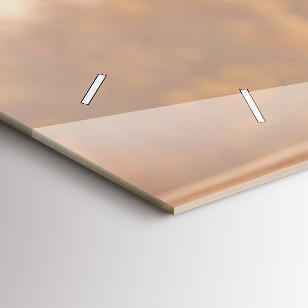 Horizontální skleněné hodiny na stěnu Lahve vína