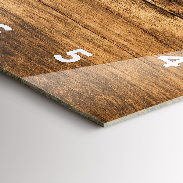 Skleněné hodiny čtvercové Lžičky s kořením