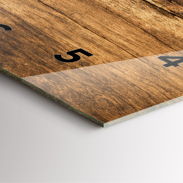 Skleněné hodiny čtvercové Lžičky s kořením