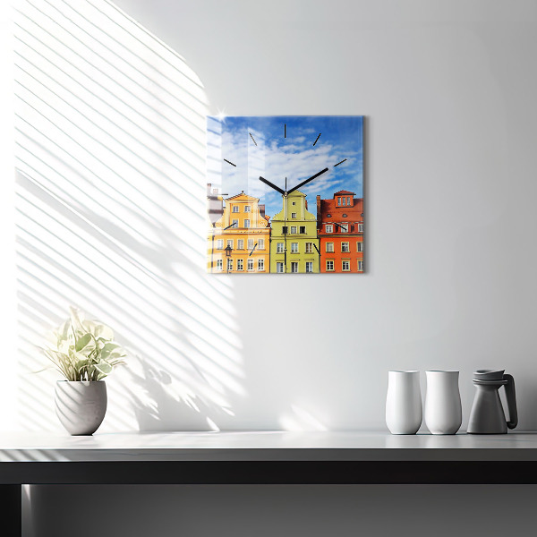 Skleněné hodiny čtvercové Vratislav - Staré město