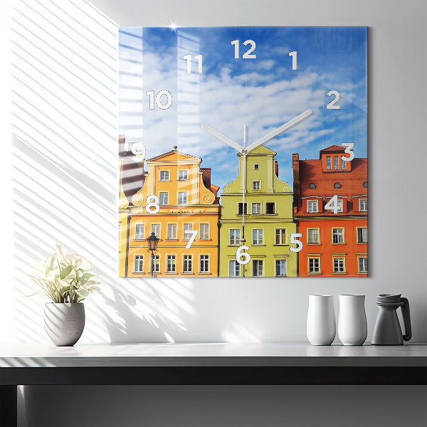 Skleněné hodiny čtvercové Vratislav - Staré město