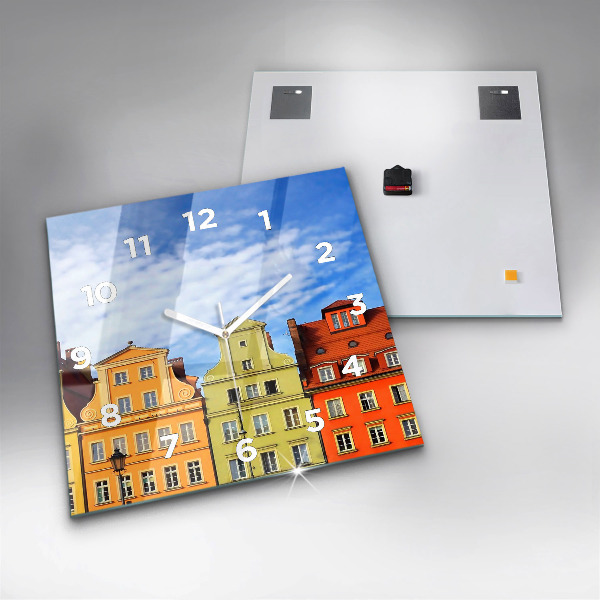 Skleněné hodiny čtvercové Vratislav - Staré město