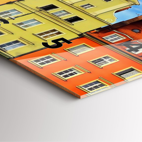 Skleněné hodiny čtvercové Vratislav - Staré město