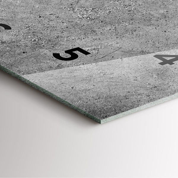 Skleněné hodiny čtvercové Průmyslová zeď