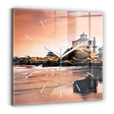 Skleněné hodiny čtvercové Shermanovo pobřeží