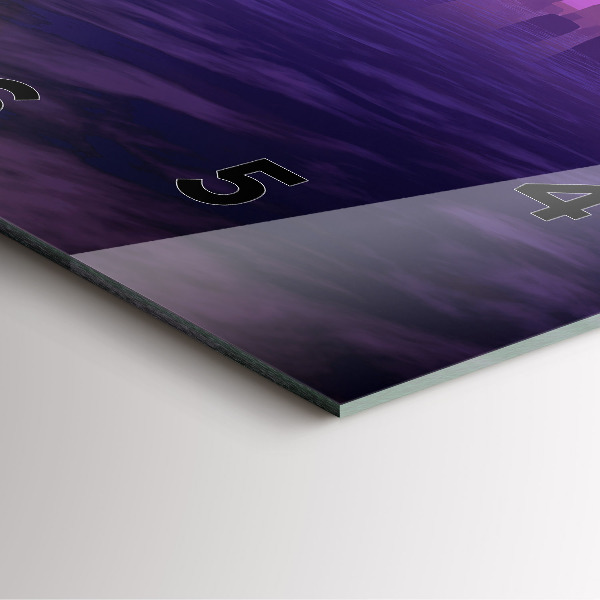 Skleněné hodiny čtvercové Západ slunce u Stonehenge