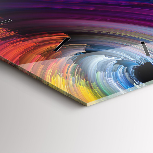 Čtvercové nástěnné hodiny Abstraktní výprodej