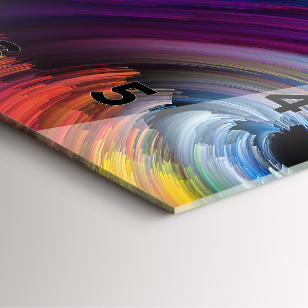 Čtvercové nástěnné hodiny Abstraktní výprodej