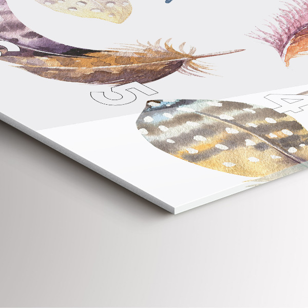 Čtvercové nástěnné hodiny Retro umělecká ilustrace