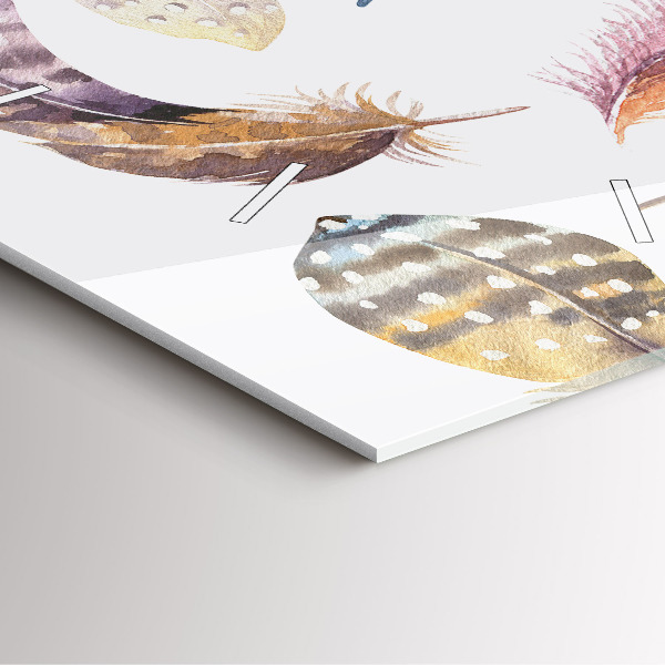 Čtvercové nástěnné hodiny Retro umělecká ilustrace