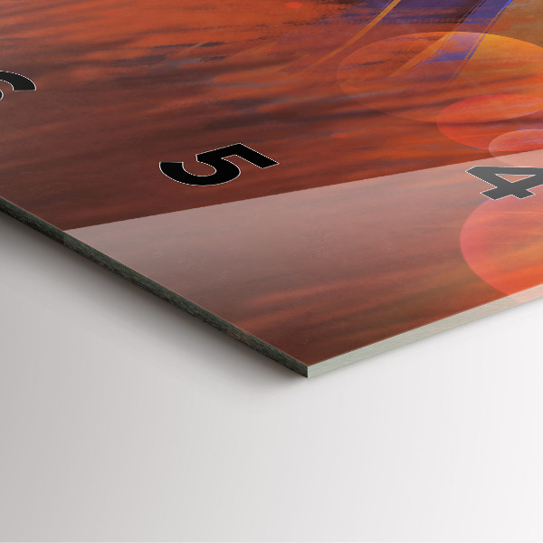 Čtvercové nástěnné hodiny Rytíř s mečem