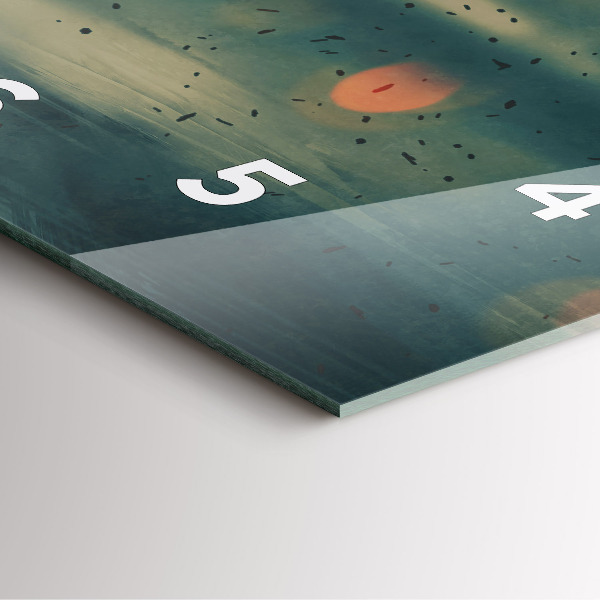 Čtvercové nástěnné hodiny Hra se smrtícími zbraněmi