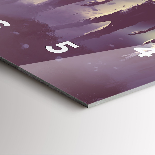 Čtvercové nástěnné hodiny Zombie v noci - halloween