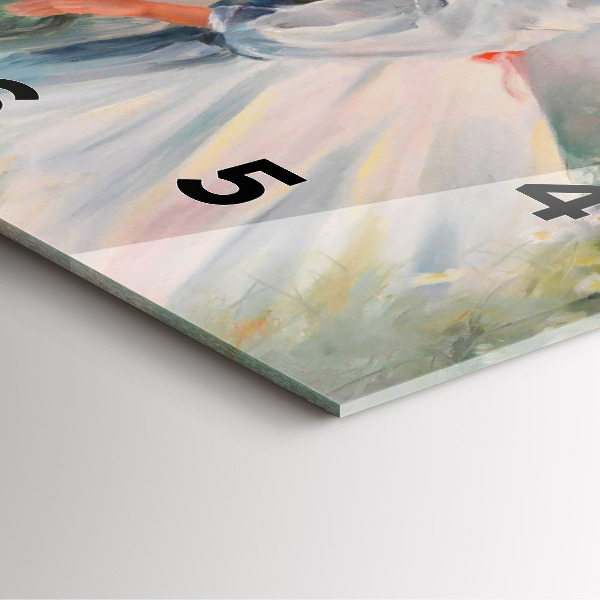 Čtvercové nástěnné hodiny Krásná žena s koněm