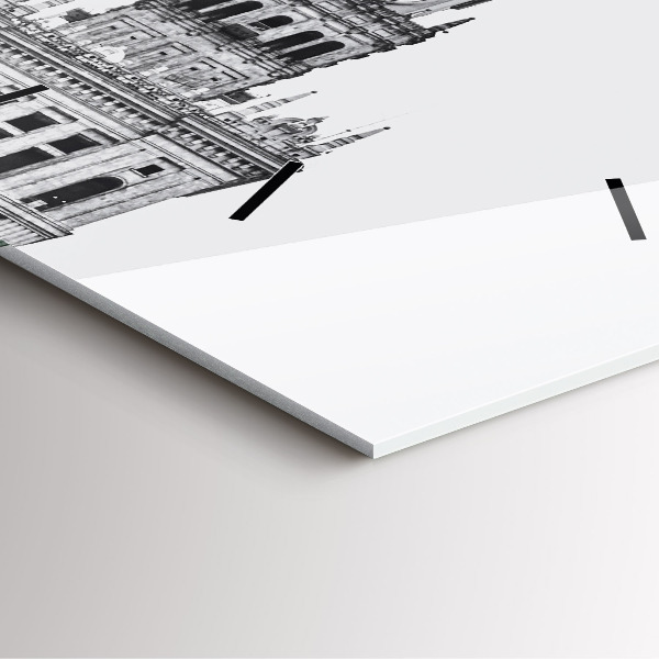 Skleněné hodiny čtvercové Palác kultury a vědy