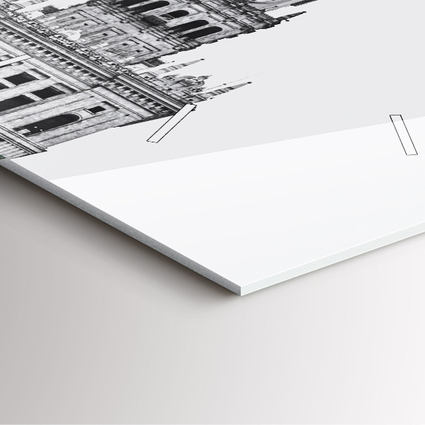 Skleněné hodiny čtvercové Palác kultury a vědy