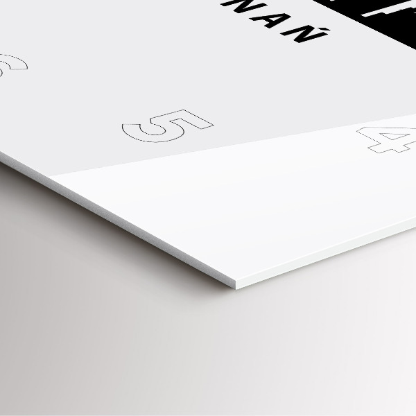 Čtvercové nástěnné hodiny Grafika panoramatu Poznaně