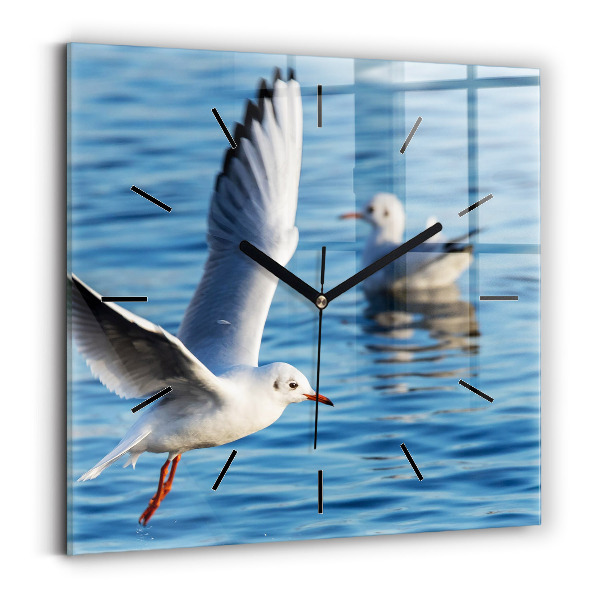 Čtvercové nástěnné hodiny Racci v Gdyni