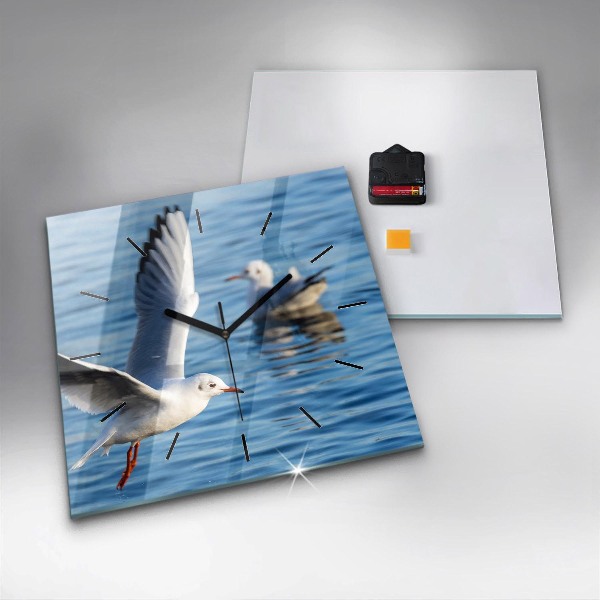 Čtvercové nástěnné hodiny Racci v Gdyni