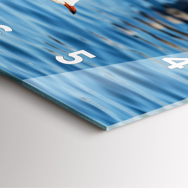 Čtvercové nástěnné hodiny Racci v Gdyni