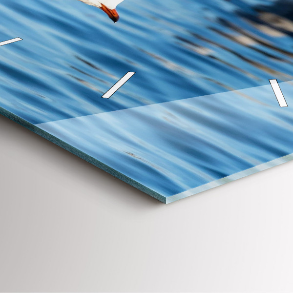 Čtvercové nástěnné hodiny Racci v Gdyni