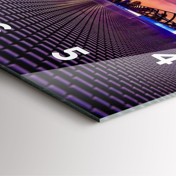 Čtvercové nástěnné hodiny Katedrála svatého Pavla