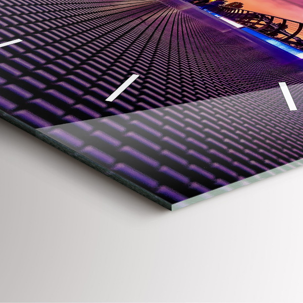 Čtvercové nástěnné hodiny Katedrála svatého Pavla