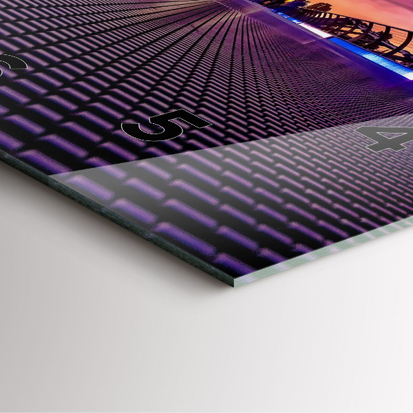 Čtvercové nástěnné hodiny Katedrála svatého Pavla