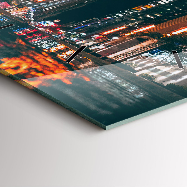 Čtvercové nástěnné hodiny Hotel Hilton v Houstonu